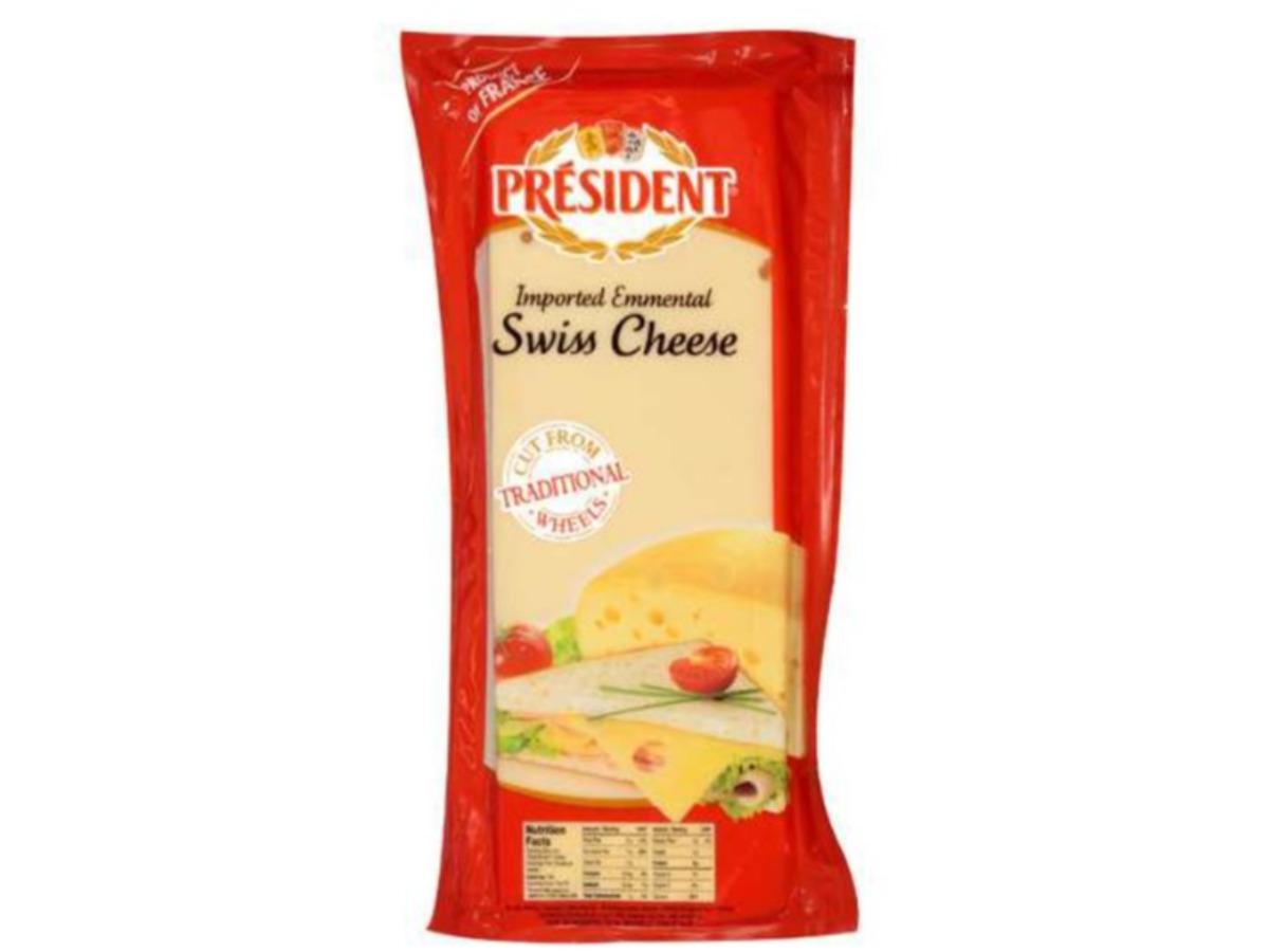 President French Emmentaler Swiss Deli Cheese Nutrition Facts Eat This Much